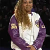 Temeka Johnson New York Liberty v Los Angeles Sparks Jacket Side