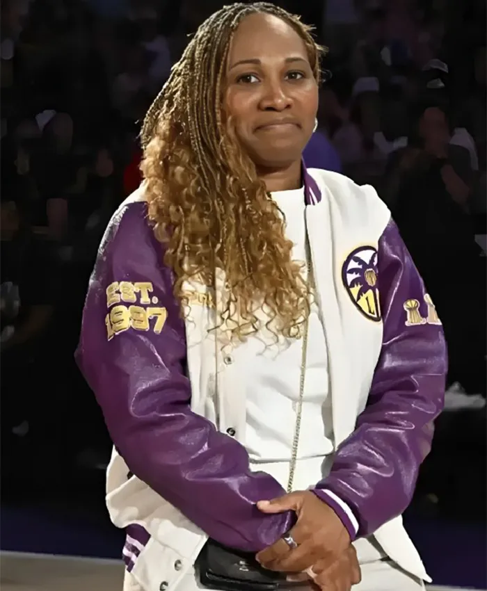 Temeka Johnson New York Liberty v Los Angeles Sparks Jacket Side