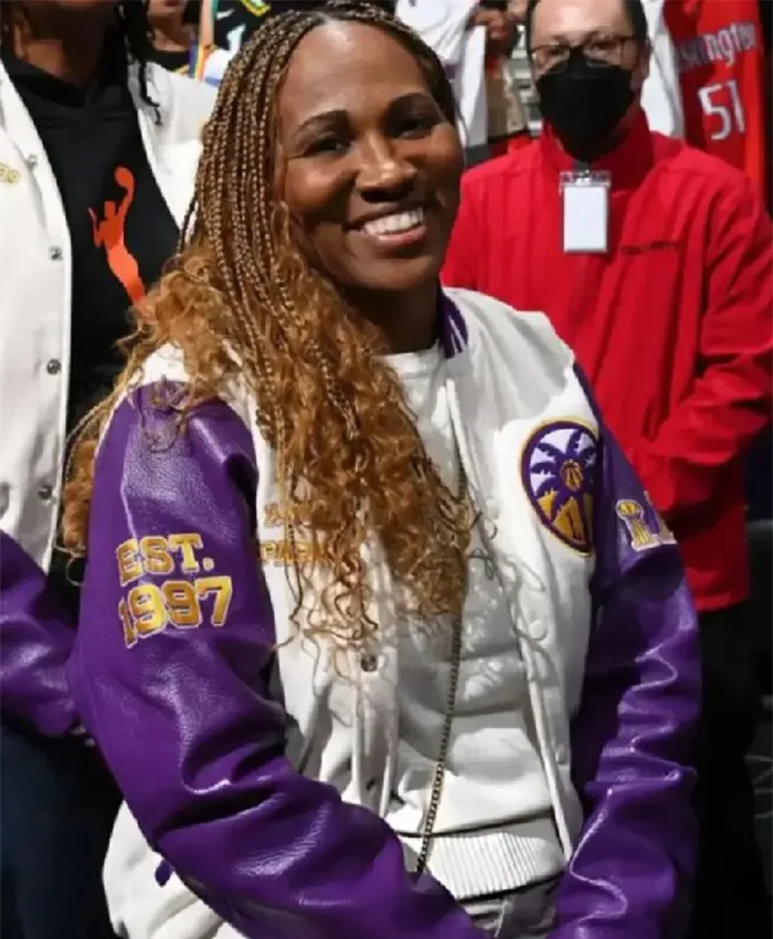 Temeka Johnson New York Liberty v Los Angeles Sparks Jacket