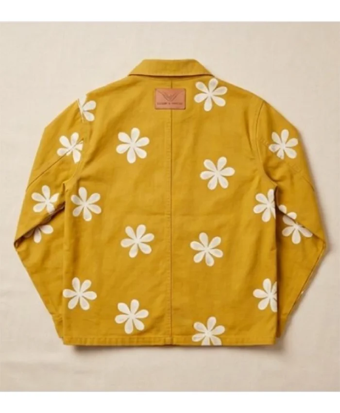 The Four Seasons S02 Kerri Kenney Yellow Daisy Print Jacket Back