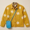The Four Seasons S02 Kerri Kenney Yellow Daisy Print Jacket For Sale