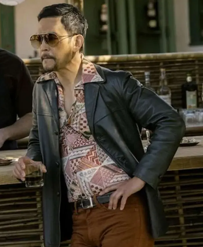The Gentlemen James Yoon Black Leather Jacket