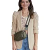The Love Heist Lyndsy Fonseca Beige Blazer For Sale