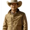 The Madison S01 Kevin Zegers Brown Jacket Front