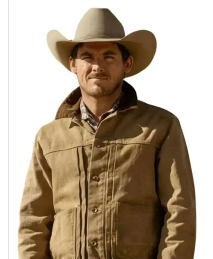 The Madison S01 Kevin Zegers Brown Jacket Front