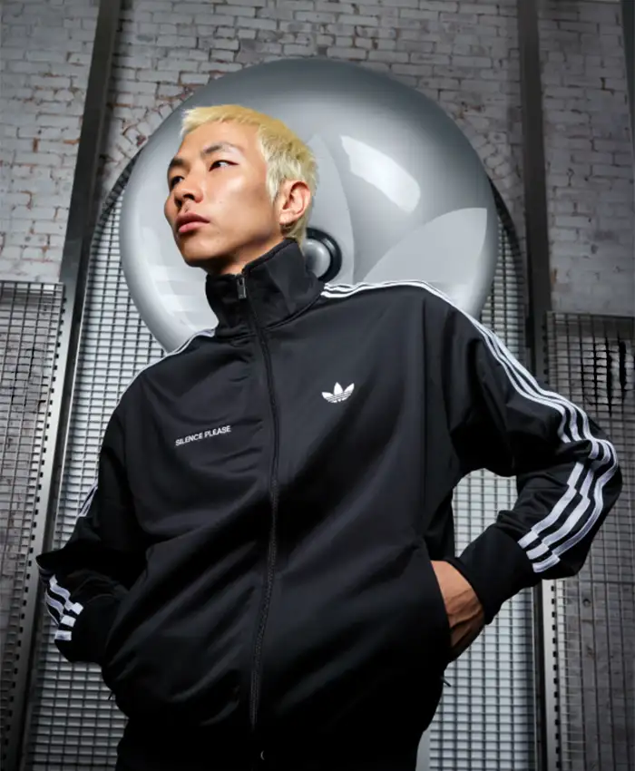 The Silence Please x adidas Originals Firebird Jacket