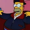 The Simpsons Homer Simpson Navy Blue Bomber Jacket Shop now