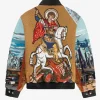 The Today Karl-Anthony Towns Leather Jacket Back