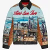 The Today Karl-Anthony Towns Leather Jacket Front