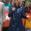 The Today Show Dylan Dreyer Blue Hooded Rain Coat For Sale