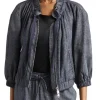 The View 2026 Joy Behar Grey Ruffle Neck Jacket