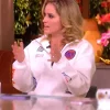 The View Sara Haines Knicks Half Zip Jacket