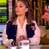 The View Sunny Hostin New York Knicks Varsity Jacket