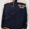The View Sunny Hostin New York Knicks Varsity Jacket For Sale