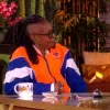 The View Whoopi Goldberg New York Knicks Colorblock Jacket For Sale