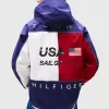 Tommy x US SailGP Team Tech Hooded Jacket Back