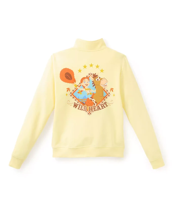 Toy Story Jessie Wild Heart Fleece Jacket Back