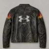 424 x Under Armour 2026 World Cup Black Leather Jacket
