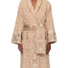 Versace Beige I Heart Baroque Bathrobe
