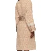 Versace Beige I Heart Baroque Bathrobe Back