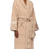 Versace Beige I Heart Baroque Bathrobe For Sale