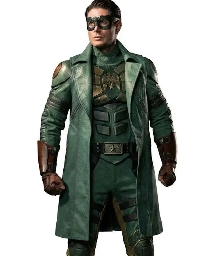 Vought Rising S01 Soldier Boy Green Sleeveless Coat For Sale
