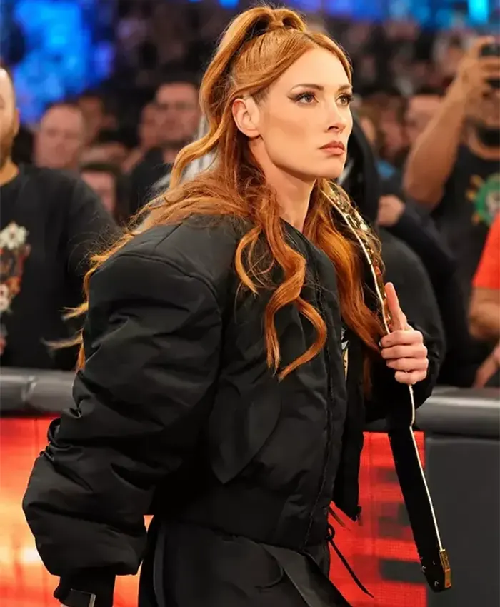 WWE Monday Night Becky Lynch Puffer Jacket