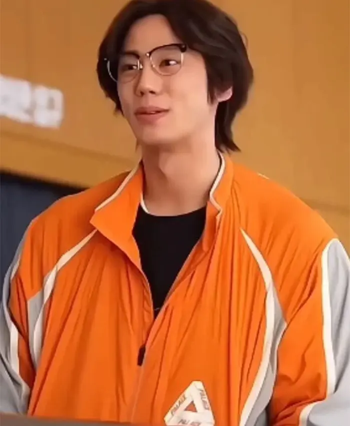 Weak Hero Class 2 Lee Jun-young Orange Track Jacket