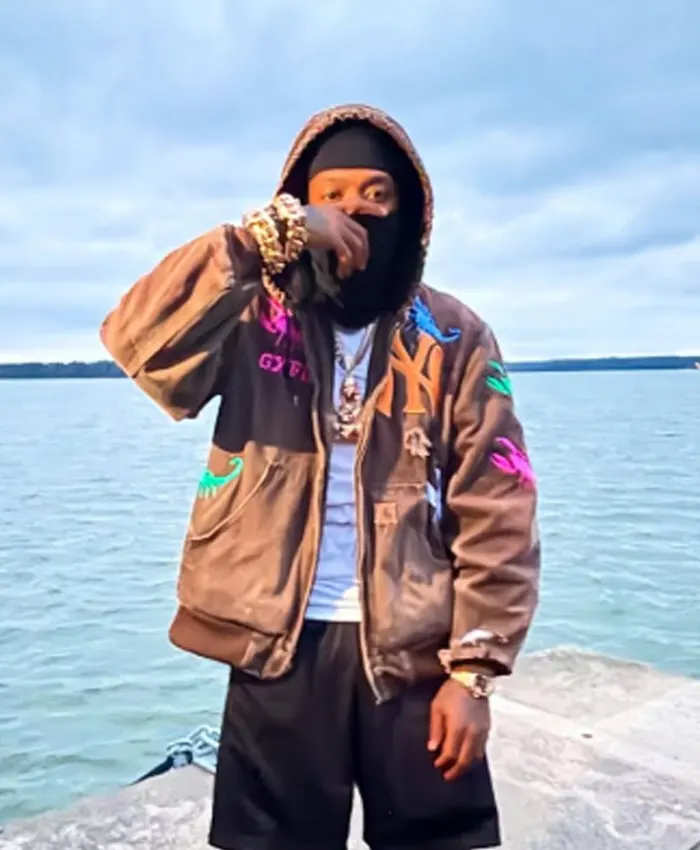 Westside Gunn Saucony Awesome Gods Brown Jacket