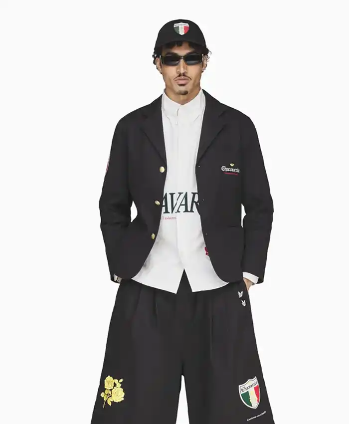 Willy Chavarria X Adidas Mexico Players Black Blazer