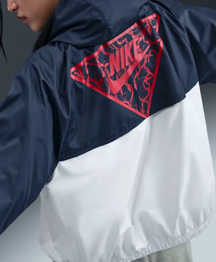 Windrunner x Stranger Things Jacket Back