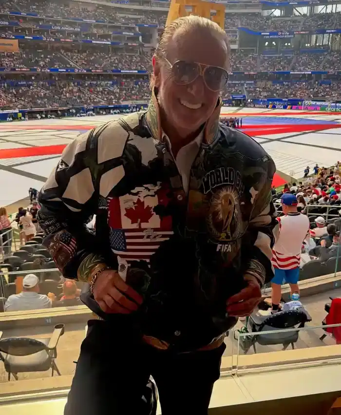 World Cup 2026 Jeff Hamilton Bomber Jacket Front