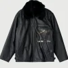 Yung Lean World Affairs Leather Jacket