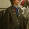 Zendaya 2026 Black Biker Jacket For Sale