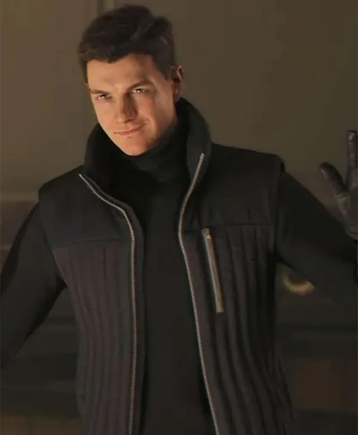 007 First Light James Bond Quilted Vest For Sale
