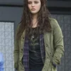 13 Reasons Why Katherine Langford Green Cotton Jacket