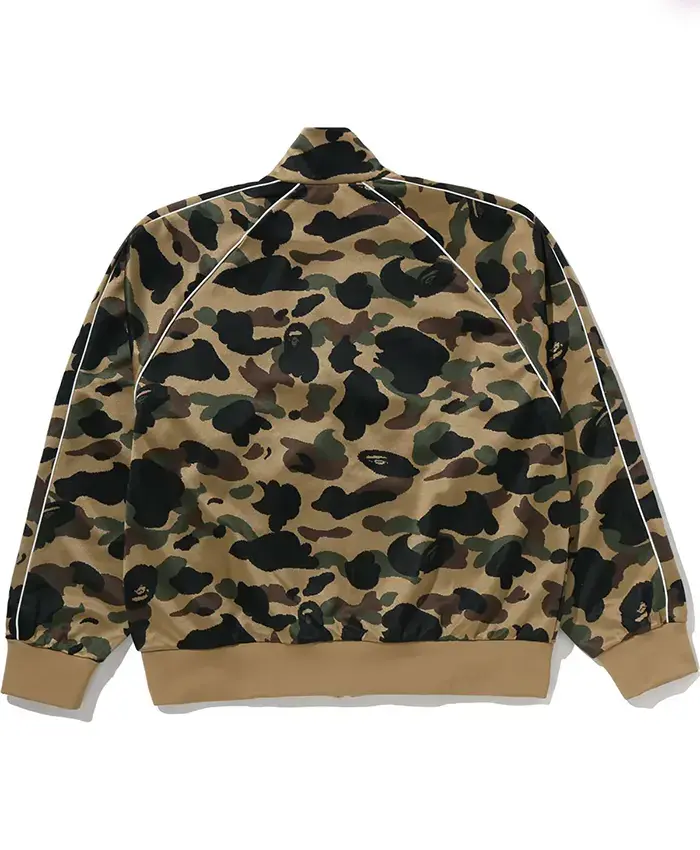 1st Camo Logo Relaxed Fit Track Jacket Back