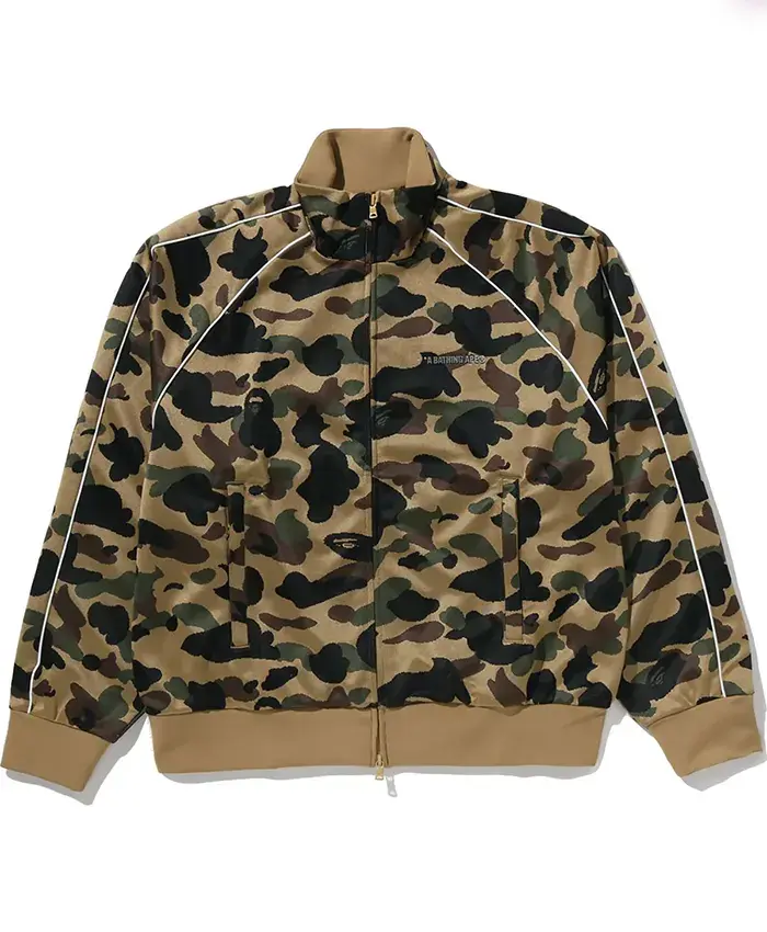 1st Camo Logo Relaxed Fit Track Jacket