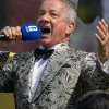 2026 FIFA World Cup Final Announcer Bruce Buffer Floral Blazer
