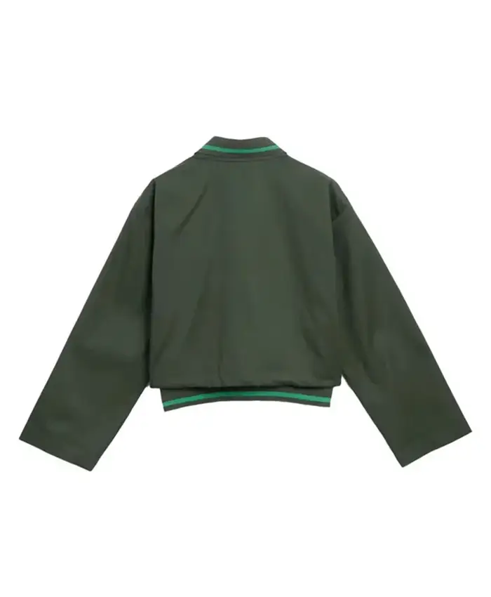 A Good Girl’s Guide to Murder S02 Pip Fitz-Amobi Green Jacket Back