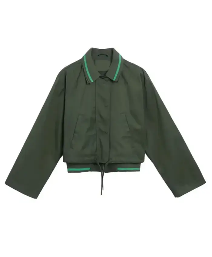A Good Girl’s Guide to Murder S02 Pip Fitz-Amobi Green Jacket Front