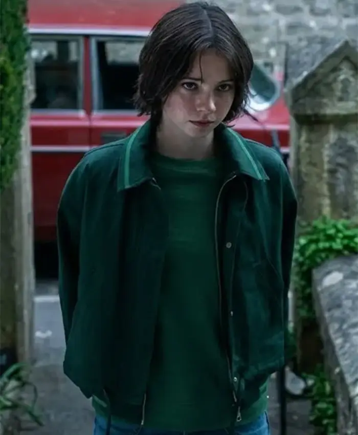 A Good Girl’s Guide to Murder S02 Pip Fitz-Amobi Green Jacket