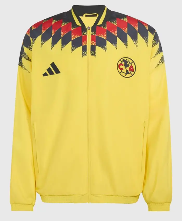 Shop Club America Stadium 2026 Adidas Track Yellow Jacket For Sale