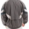 Adidas Real Madrid Charcoal Dark Grey Track Jacket Back
