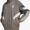 Adidas Real Madrid Track Top Jacket Charcoal Grey
