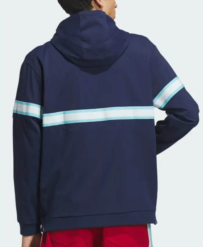 Adidas x Originals Summer Navy Anorak Jacket Back