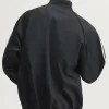 Adidas x SST Adicolor Classics Black Cotton Twill Jacket Back