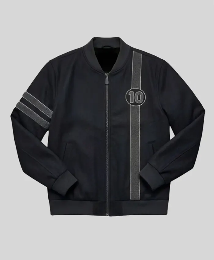 Alien Force Black Varsity Jacket