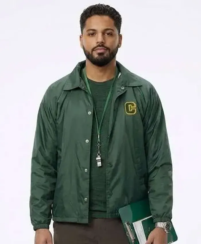 All American S07 Jordan Baker Green Jacket Front