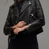 All-Saints-Womens-Balfern-Studded-Leather-Biker-Jacket